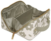 Alice Wheeler London Green Floral Mini Train Case
