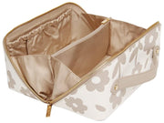 Alice Wheeler London Beige Floral Train Case