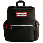 hunter-black-nylon-large-topclip-backpack-34322719