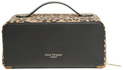 Alice Wheeler London Black Animal Print Train Case