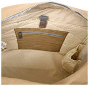 Roka Beige Sloane Medium Cotton Canvas Tote Bag
