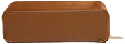 Alice Wheeler London Tan Kensington Small Suede Train Case