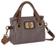 ZEDE Grey Pont Des Arts XS Cross Body Bag