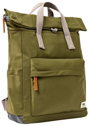 Roka Green Canfield B Medium Recycled Nylon Backpack