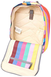 Roka Blue Hampton Small Cotton Canvas Backpack