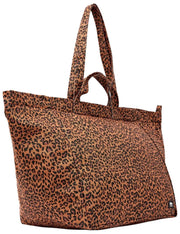Roka Brown Marylebone Large Cotton Canvas Oversized Tote Bag