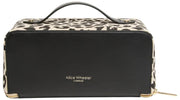 Alice Wheeler London Cream Animal Print Train Case
