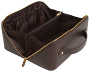 Alice Wheeler London Brown Luxury Train Case