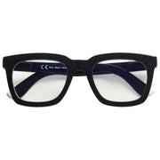 Barner Black Max Glossy Blue Light Reading Glasses