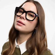 Barner Black Max Glossy Blue Light Reading Glasses
