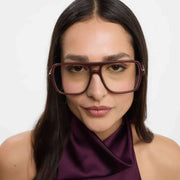 Barner Brown Jake Glossy Blue Light Reading Glasses