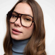 Barner Brown Jake Glossy Blue Light Reading Glasses
