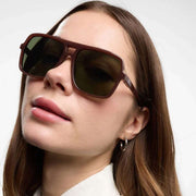 Barner Brown Jake Glossy Sunglasses