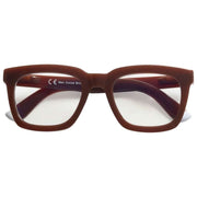 Barner Brown Max Glossy Blue Light Reading Glasses