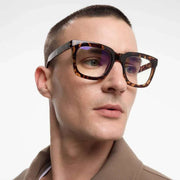 Barner Brown Max Glossy Blue Light Reading Glasses