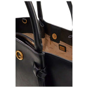 GUESS Black Allegra Girlfriend Satchel Bag