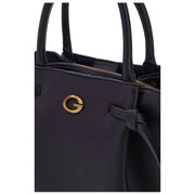 GUESS Black Allegra Girlfriend Satchel Bag