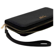 GUESS Black Brenton Large Zip Around Purse