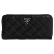 GUESS Black Juliet Large Zip Around Purse