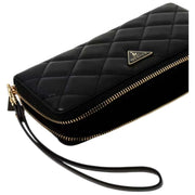 GUESS Black Juliet Large Zip Around Purse