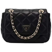 GUESS Black Juliet Mini Flap Bag