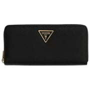 GUESS Black Laurel II Large Zip Around Purse