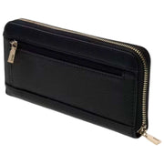 GUESS Black Laurel II Large Zip Around Purse