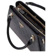 GUESS Black Noelle II Luxury Satchel Bag