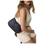 GUESS Black Noelle II Top Zip Shoulder Bag