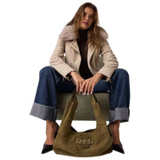 GUESS Green Sunset Hobo Bag