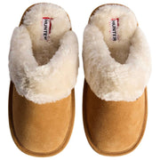 Hunter Beige Mule Slippers