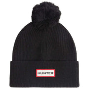 Hunter Black Arrinay Ribbed Pom Beanie and Scarf Box Set