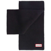 Hunter Black Arrinay Ribbed Pom Beanie and Scarf Box Set