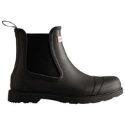 Hunter Black Comando Chelsea Boots