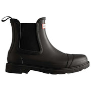 Hunter Black Comando Chelsea Boots