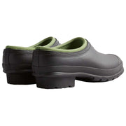 Hunter Black Gardener Neoprene Lined Clogs