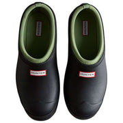 Hunter Black Gardener Neoprene Lined Clogs