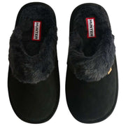 Hunter Black Mule Slippers