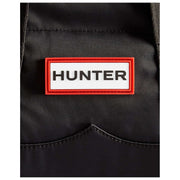 Hunter Black Nylon Mini Topclip Tote Bag