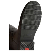Hunter Black Original Tall Refined Onion Quilt Wellington Boots