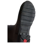 Hunter Black Original Tall Tartan Lined Wellington Boots
