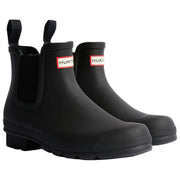 Hunter Black Original Trilogo Chelsea Boots