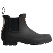 Hunter Black Original Trilogo Chelsea Boots