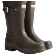 Hunter Brown Original Short Wellington Boots