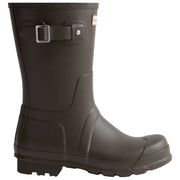 Hunter Brown Original Short Wellington Boots