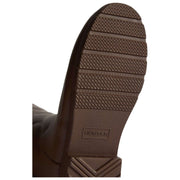 Hunter Brown Original Tall Refined Onion Quilt Wellington Boots