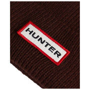 Hunter Burgundy Acksley Ribbed Beanie