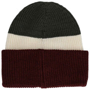 Hunter Burgundy Original Striped Beanie