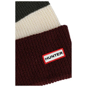 Hunter Burgundy Original Striped Beanie