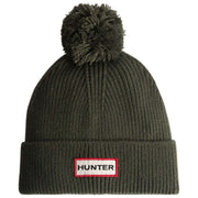 Hunter Green Anagach Pom Beanie and Gloves Box Set